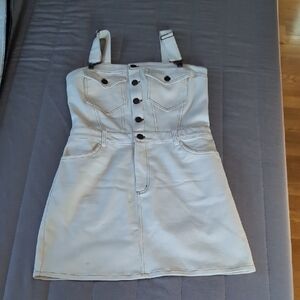 Steve Madden Denim Button-Up Dress